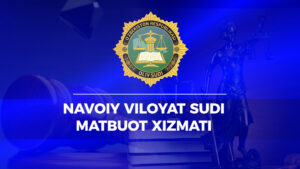 Навоий вилоят суди, туманлараро, туман, шаҳар судлари судьялари ва суд ходимлари иштирокида ўтказилган маърифат соати