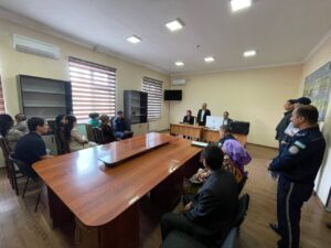 Жиноят ишлари бўйича Навоий шаҳар суди томонидан муқаддам жиноят содир этган шахслар билан ижтимоий профилактика ишлари амалга оширилди